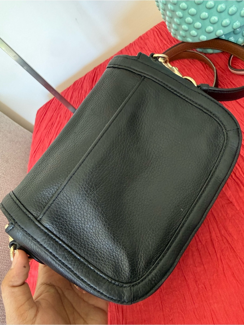 COACH Horse and Carriage Saddle Bag (model C4058)final price - Picture 4 of 16